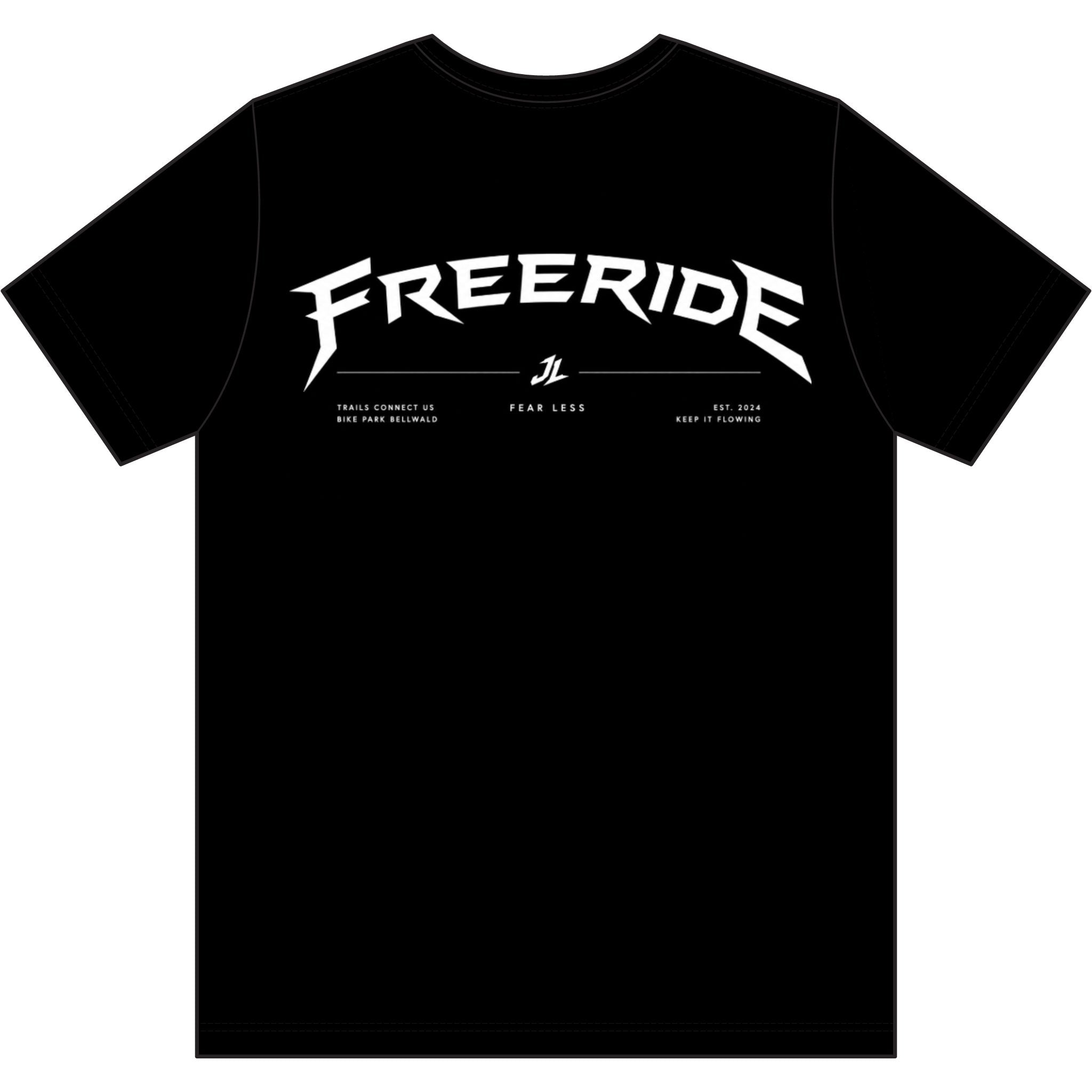Freeride Sports T-Shirt Black